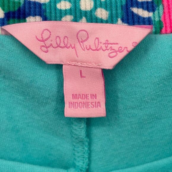 Lilly Pulitzer Pink and Blue Mini Skirt - Picture 2 of 11